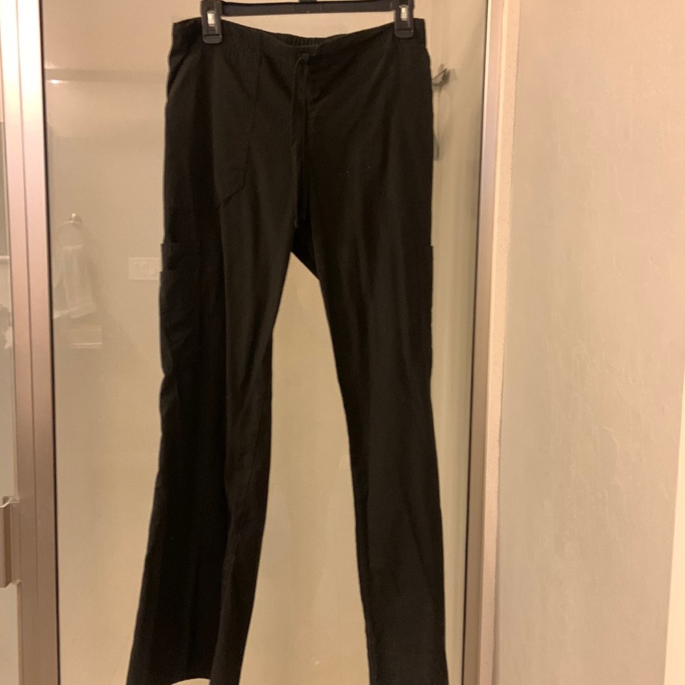Black scrubs pants